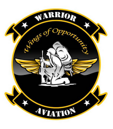 WARRIOR AVIATION WINGS OF OPPORTUNITY logo