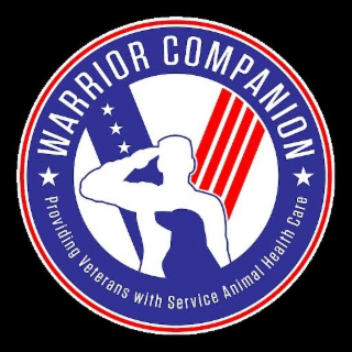 WARRIOR COMPANION PROVIDING VETERANS WITH SERVICE ANIMAL HEALTH CARE logo