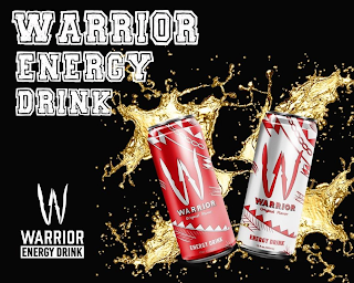 WARRIOR ENERGY DRINK logo