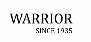 WARRIOR SINCE 1935 logo
