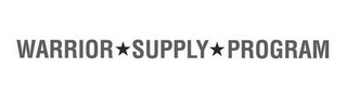 WARRIOR SUPPLY PROGRAM logo
