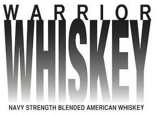 WARRIOR WHISKEY NAVY STRENGTH BLENDED AMERICAN WHISKEY logo
