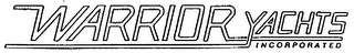 WARRIOR YA-CHTS INCORPORATED logo