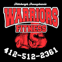 WARRIORS FITNESS PITTSBURGH PENNSYLVANIA 412-512-3261 logo
