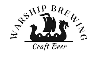 WARSHIP BREWING CRAFT BEER logo