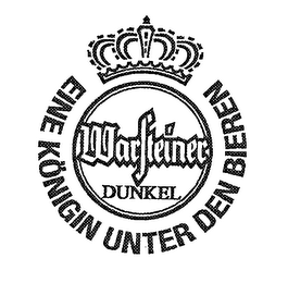 WARSTEINER DUNKEL EINE KÖNIGIN UNTER DEN BIEREN logo