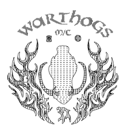 WARTHOGS M/C logo