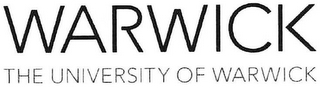 WARWICK THE UNIVERSITY OF WARWICK logo
