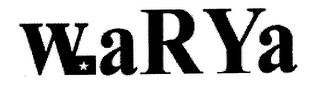 WARYA logo