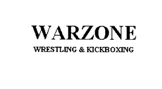 WARZONE WRESTLING & KICKBOXING logo