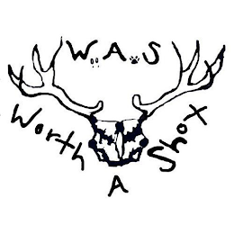 W.A.S WORTH A SHOT logo