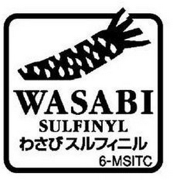 WASABI SULFINYL 6-MSITC logo