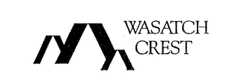 WASATCH CREST logo