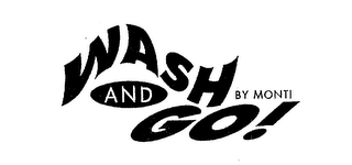 WASH AND GO! BY MONTI logo