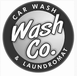 WASH CO. CAR WASH & LAUNDROMAT logo