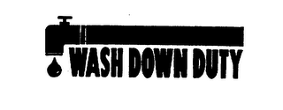 WASH DOWN DUTY logo