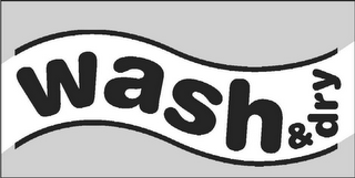 WASH & DRY logo