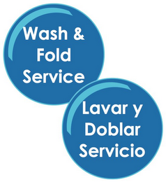 WASH & FOLD SERVICE LAVAR Y DOBLAR SERVICIO logo