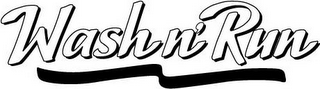 WASH N' RUN logo