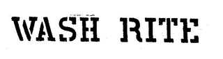 WASH RITE logo