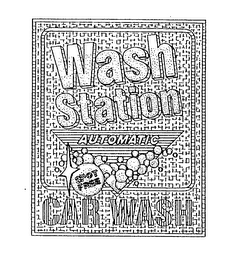 WASH STATION CAR WASH AUTOMATIC SPOT FREE logo