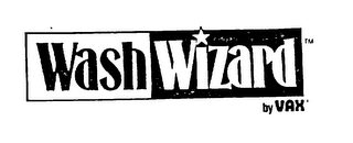 WASH WIZARD BY VAX logo