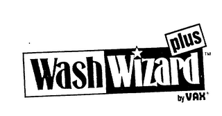 WASH WIZARD PLUS BY VAX logo