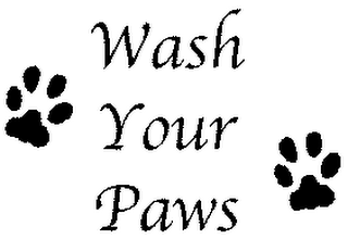 WASH YOUR PAWS logo