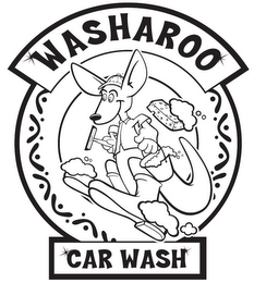 WASHAROO CAR WASH logo