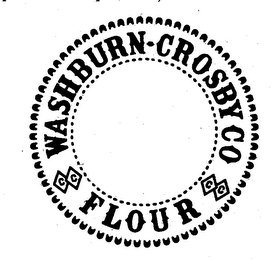 WASHBURN-CROSBY CO. FLOUR WCC logo