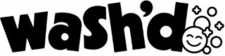 WASH'D logo