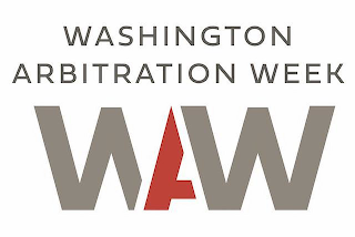 WASHINGTON ARBITRATION WEEK WAW logo