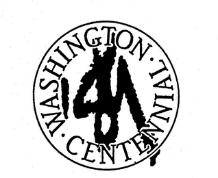 WASHINGTON CENTENNIAL '89 logo