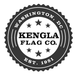 WASHINGTON, DC KENGLA FLAG CO. EST. 1951 logo
