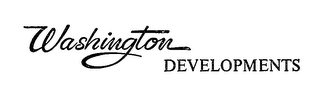 WASHINGTON DEVELOPMENTS logo
