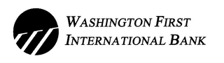 WASHINGTON FIRST INTERNATIONAL BANK logo