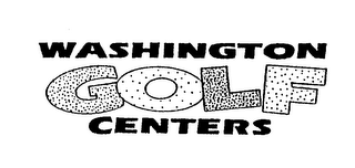 WASHINGTON GOLF CENTERS logo