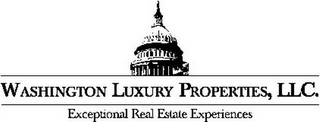 WASHINGTON LUXURY PROPERTIES, LLC. EXCEPTIONAL REAL ESTATE EXPERIENCES logo