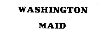 WASHINGTON MAID logo