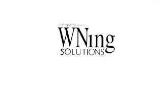 WASHINGTON NATIONAL'S WNING SOLUTIONS logo