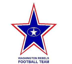 WASHINGTON REBELS FOOTBALL TEAM logo