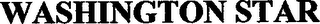 WASHINGTON STAR logo