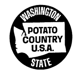 WASHINGTON STATE POTATO COUNTRY U.S.A. logo