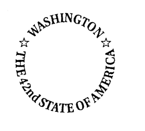 WASHINGTON THE 42ND STATE OF AMERICA logo