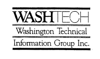 WASHTECH WASHINGTON TECHNICAL INFORMATION GROUP INC. logo