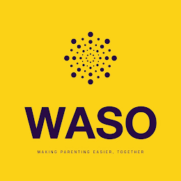WASO MAKING PARENTING EASIER, TOGETHER logo