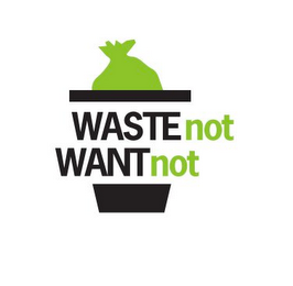 WASTE NOT WANT NOT logo