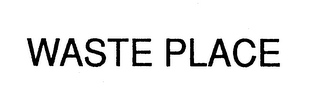 WASTE PLACE logo