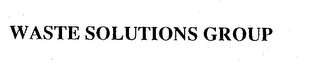 WASTE SOLUTIONS GROUP logo