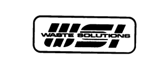 WASTE SOLUTIONS WSI logo